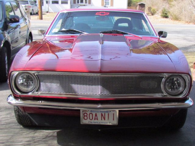 1968 Red Chevrolet Camaro Coupe