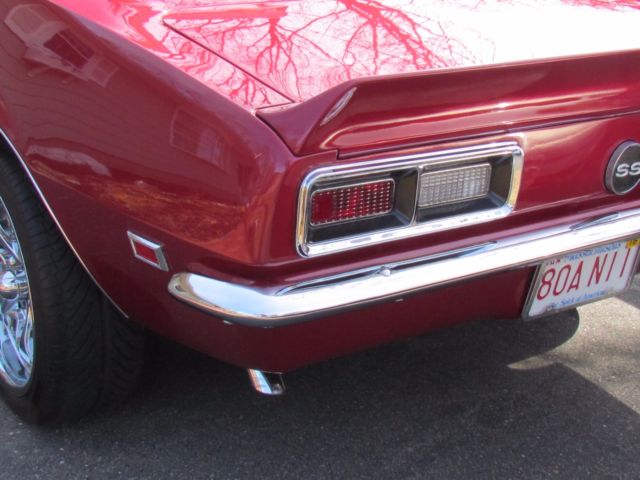 1968 Red Chevrolet Camaro Coupe