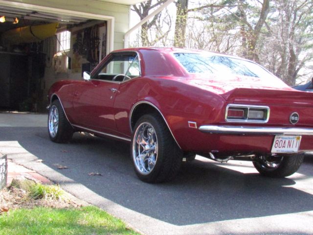 1968 Red Chevrolet Camaro Coupe