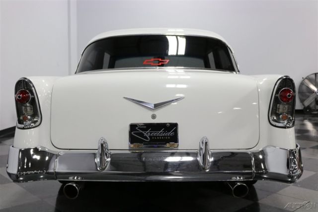 1956 White Chevrolet 210