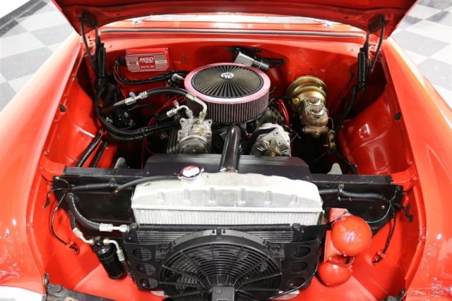 1956 White Chevrolet 210