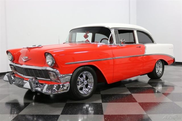 1956 White Chevrolet 210