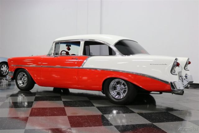 1956 White Chevrolet 210