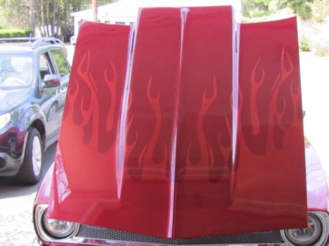 1968 Red Chevrolet Camaro Coupe