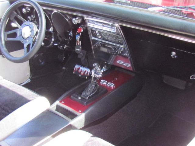 1968 Red Chevrolet Camaro Coupe