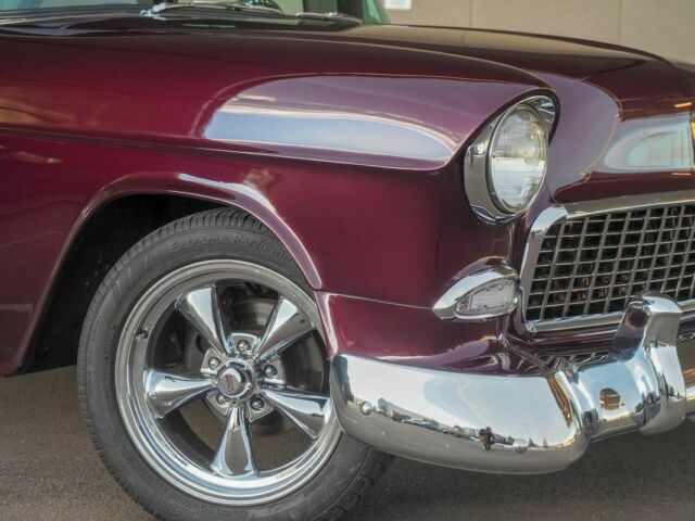 1955 Purple Chevrolet Bel Air/150/210 --