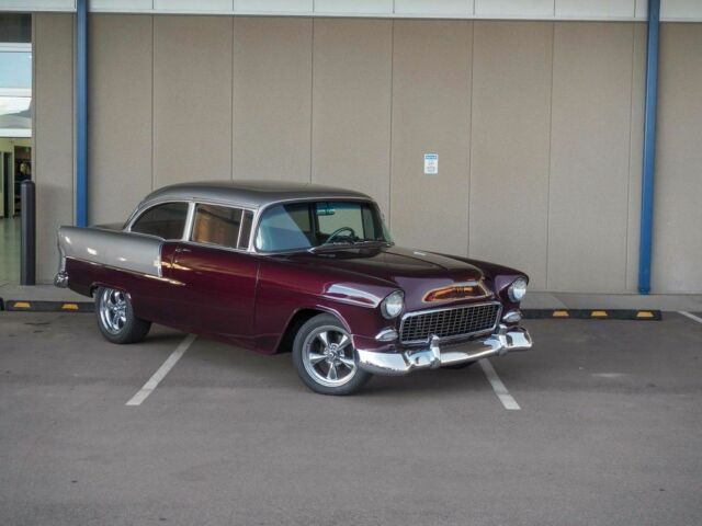 1955 Purple Chevrolet Bel Air/150/210 --
