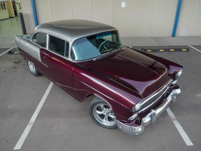 1955 Purple Chevrolet Bel Air/150/210 --