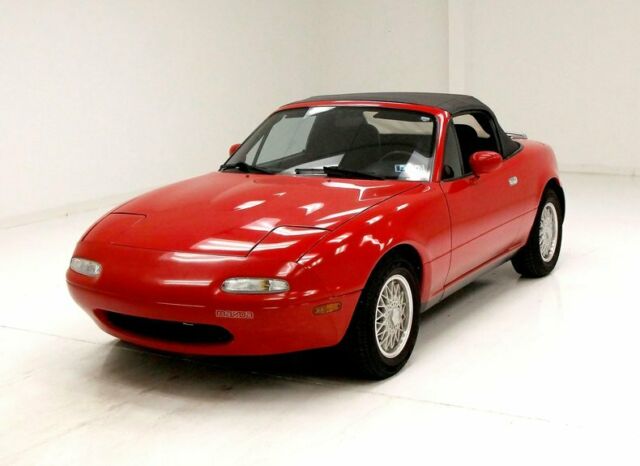 1990 Red Mazda MX-5 Miata Convertible