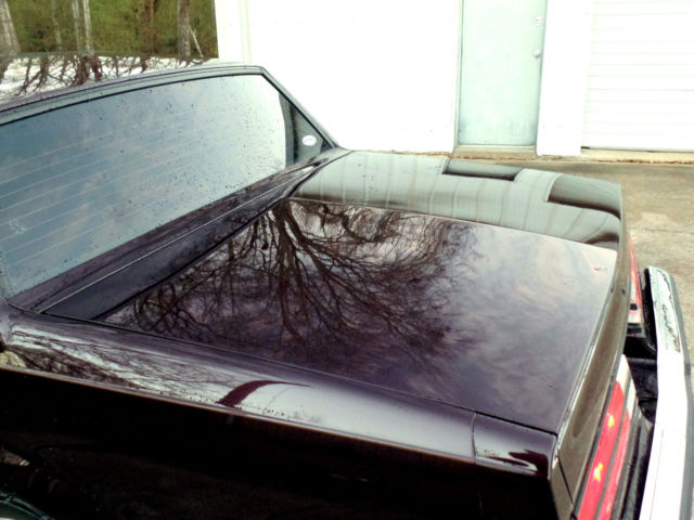 1987 BLACK CHERRY Buick Grand National COUPE