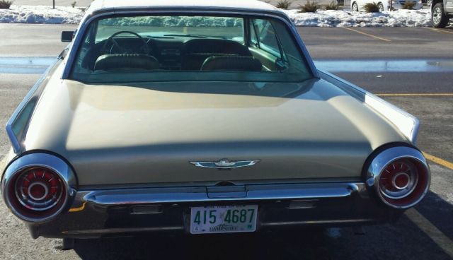 1963 OLIVE GREEN Ford Thunderbird Coupe