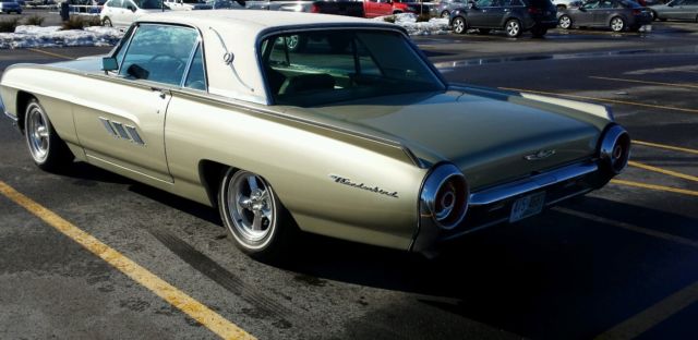 1963 OLIVE GREEN Ford Thunderbird Coupe