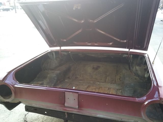 1964 Burgundy Ford Galaxie Convertible