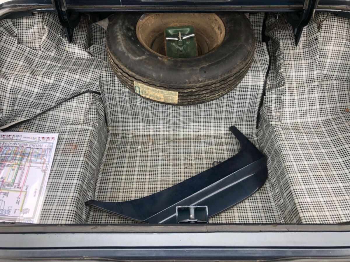 1965 Blue Ford Thunderbird