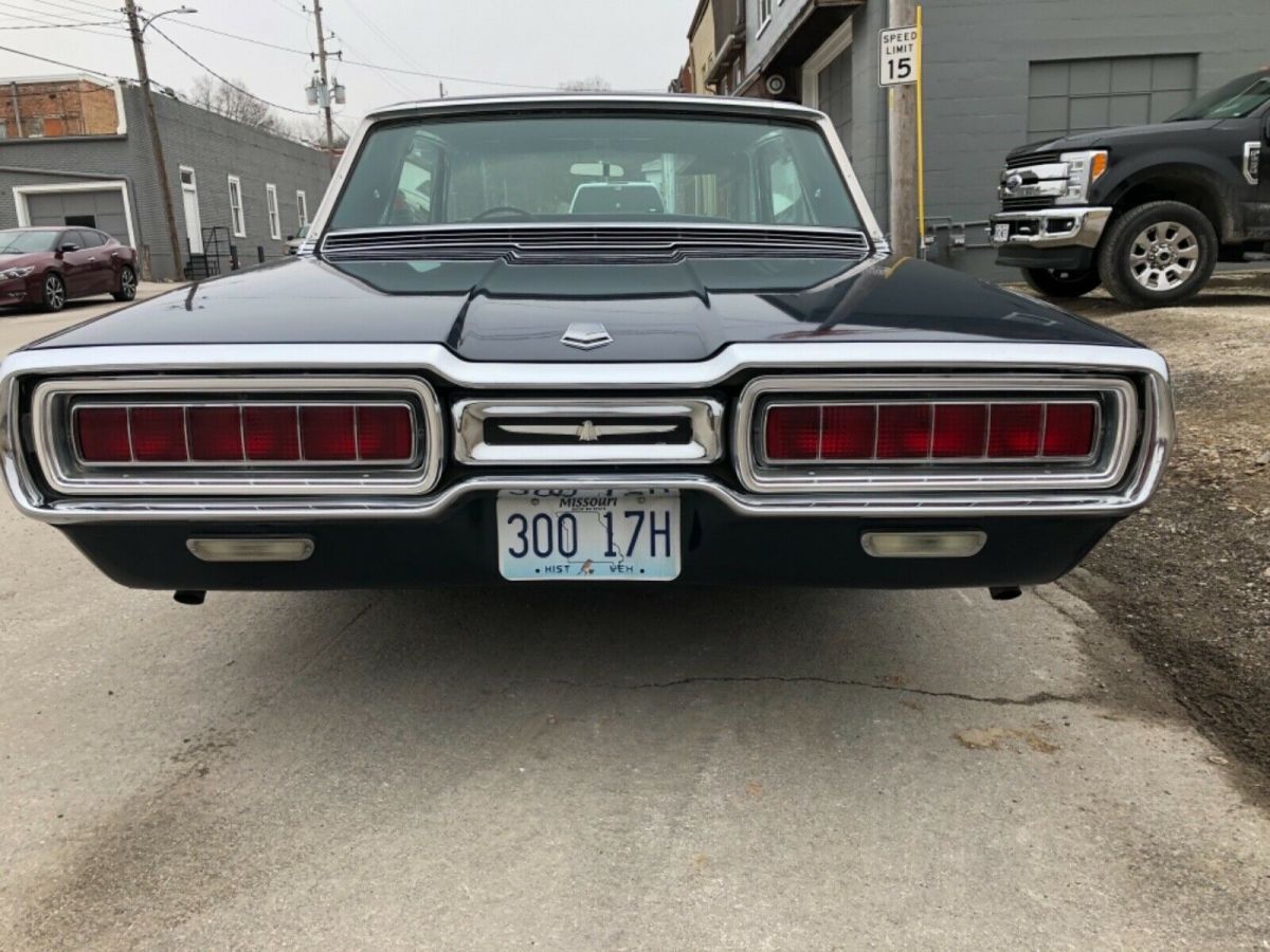 1965 Blue Ford Thunderbird