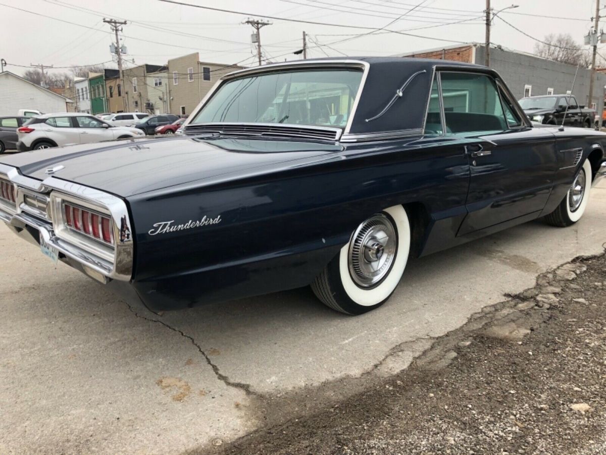1965 Blue Ford Thunderbird