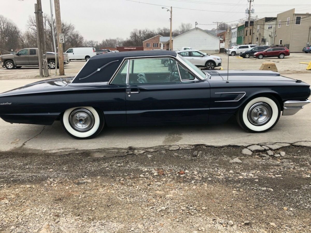 1965 Blue Ford Thunderbird