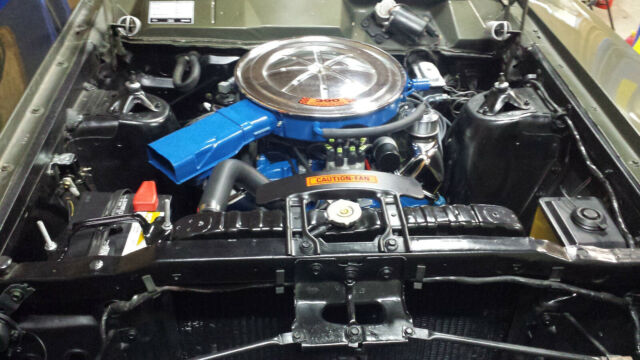 1969 Jade Black Ford Torino Fastback