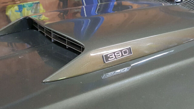 1969 Jade Black Ford Torino Fastback