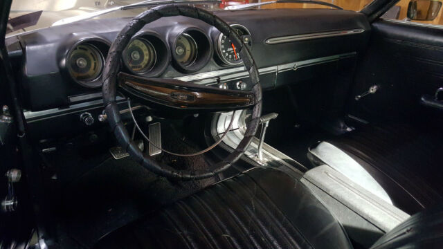 1969 Jade Black Ford Torino Fastback