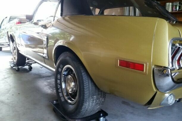 1968 Green Ford Mustang Coupe