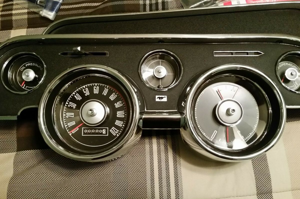 1968 Green Ford Mustang Coupe