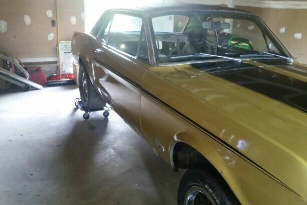 1968 Green Ford Mustang Coupe