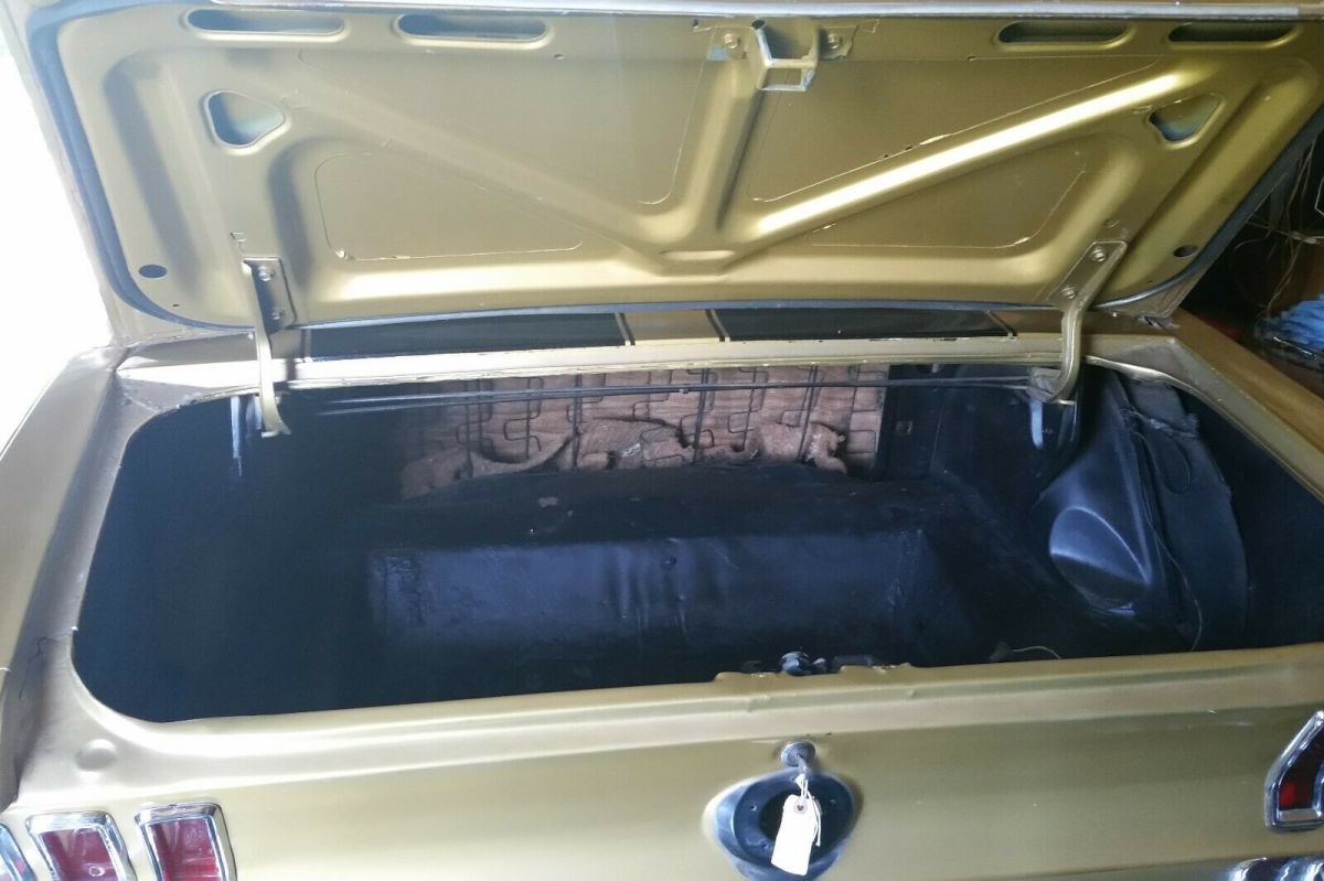 1968 Green Ford Mustang Coupe