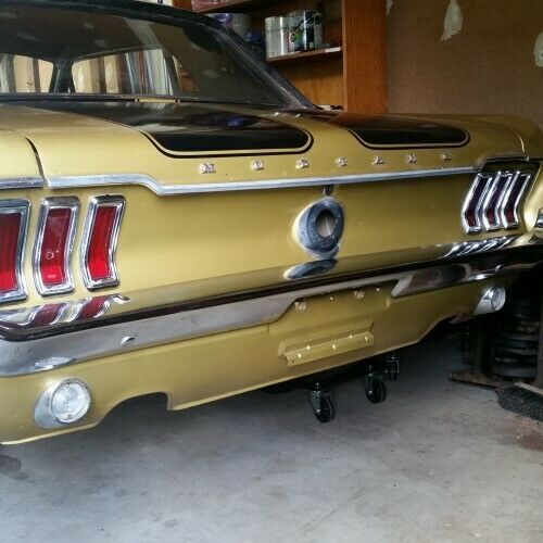 1968 Green Ford Mustang Coupe