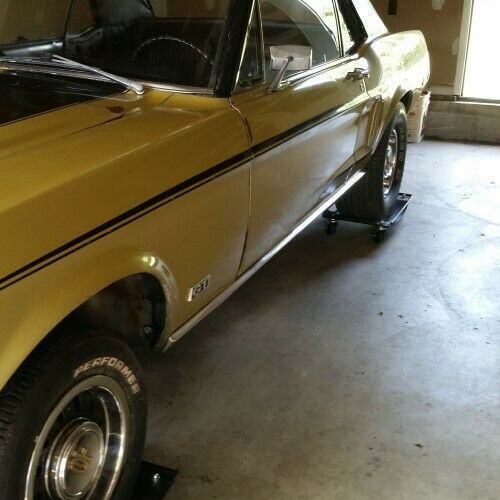 1968 Green Ford Mustang Coupe