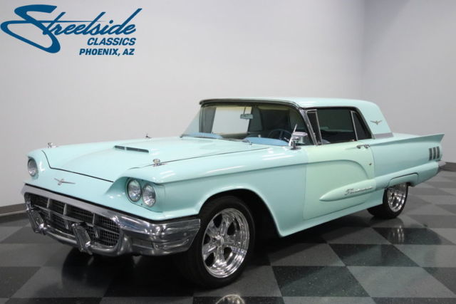 1960 Blue Ford Thunderbird Coupe