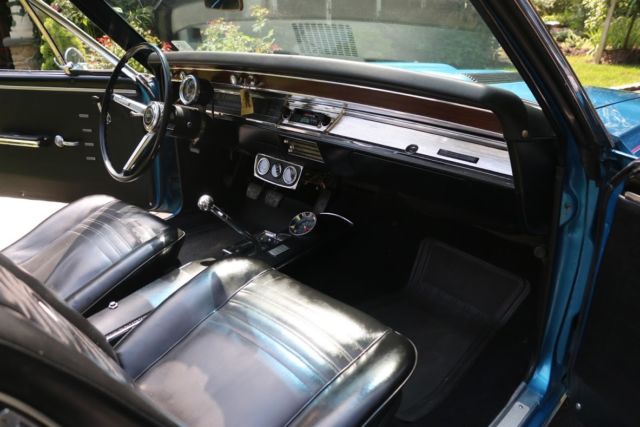 1967 Blue Chevrolet Chevelle Convertible