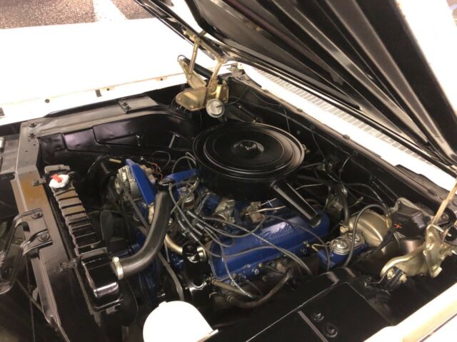 1963 White Cadillac DeVille Convertible