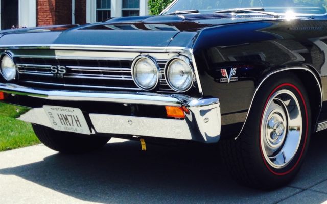 1967 Black Chevrolet Chevelle Coupe