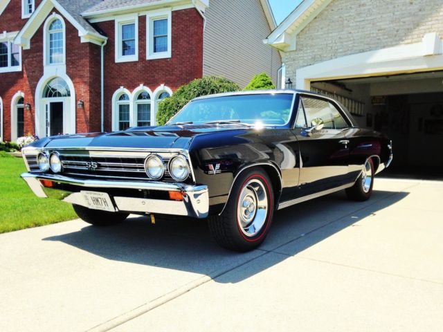 1967 Black Chevrolet Chevelle Coupe