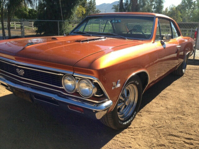 1966 Orange Chevrolet SS Coupe