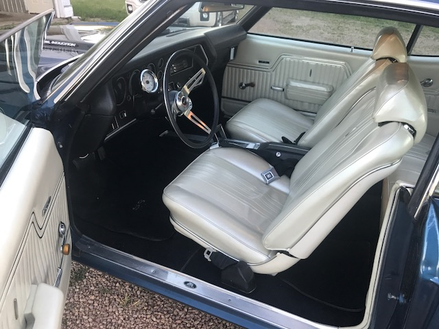 1970 Blue Chevrolet Chevelle Coupe