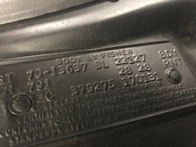 1970 Blue Chevrolet Chevelle Coupe