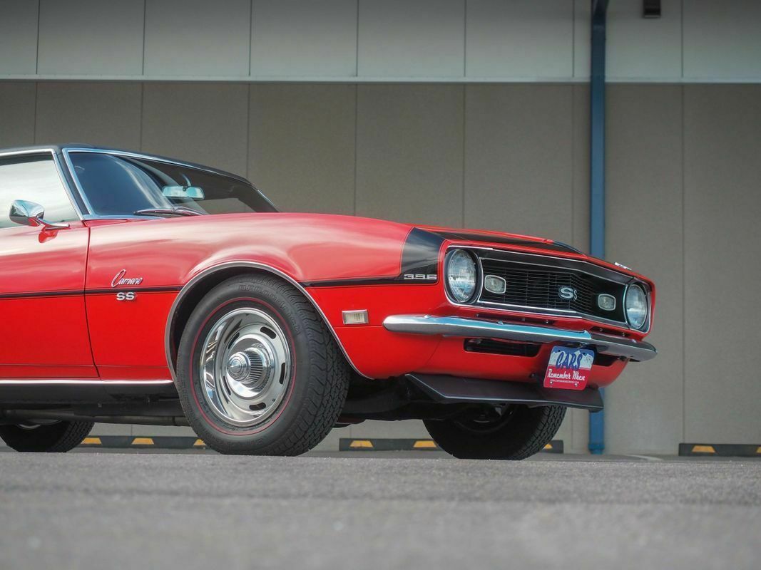 1968 Orange Chevrolet Camaro --