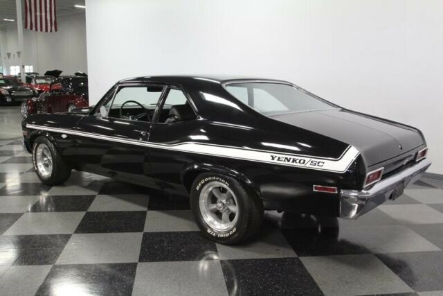 1971 Black Chevrolet Nova Coupe