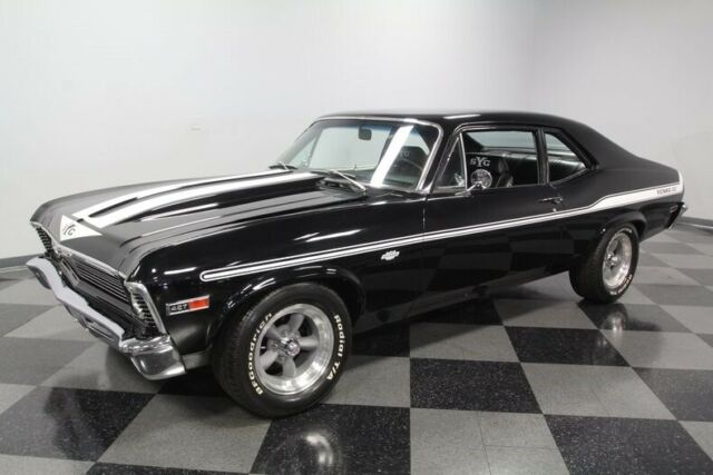1971 Black Chevrolet Nova Coupe