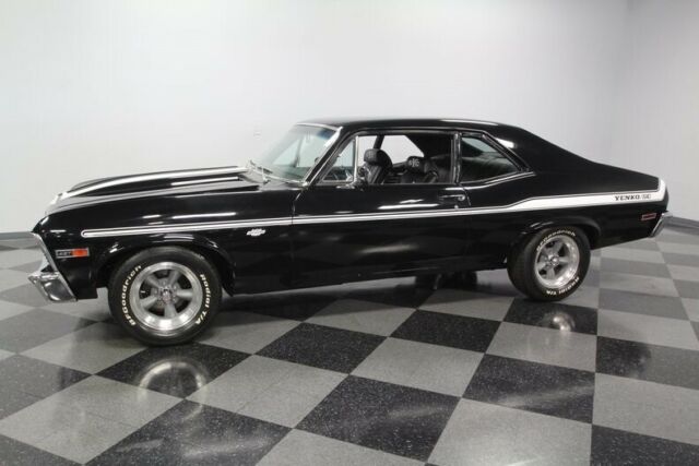 1971 Black Chevrolet Nova Coupe