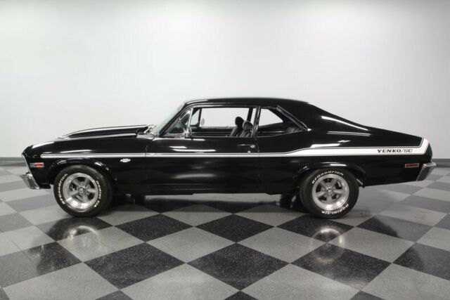 1971 Black Chevrolet Nova Coupe