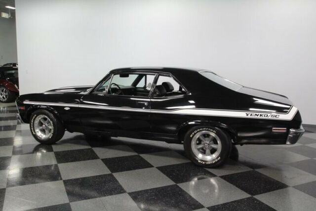 1971 Black Chevrolet Nova Coupe