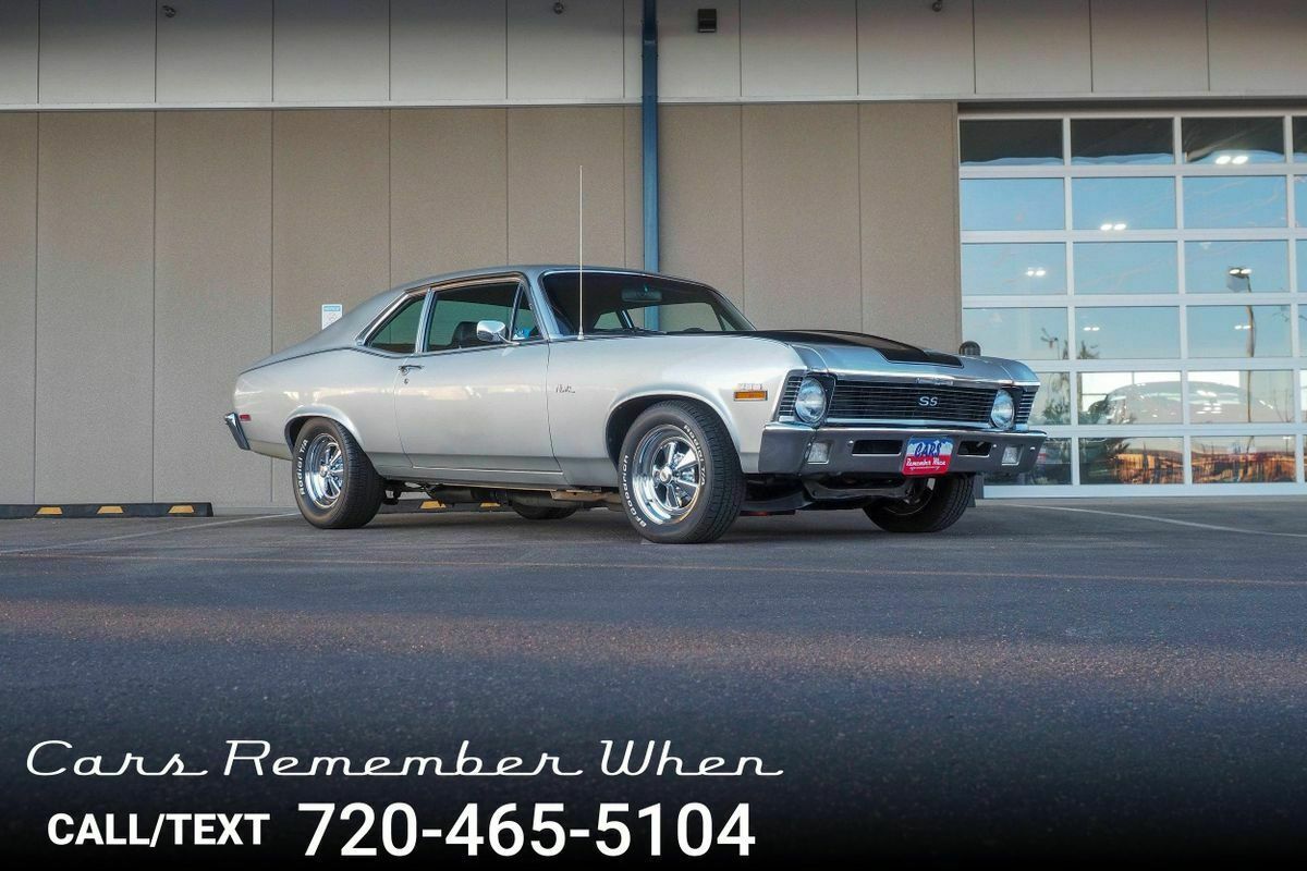 1970 Silver Chevrolet Nova --