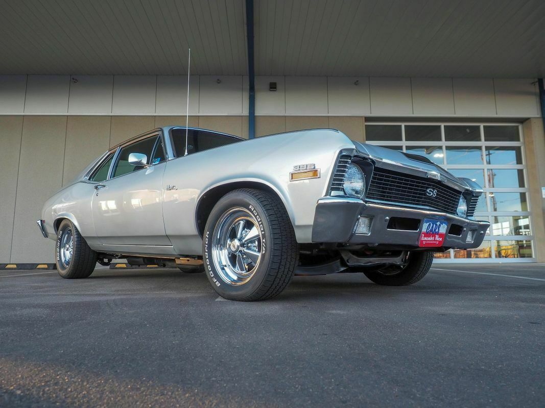 1970 Silver Chevrolet Nova --