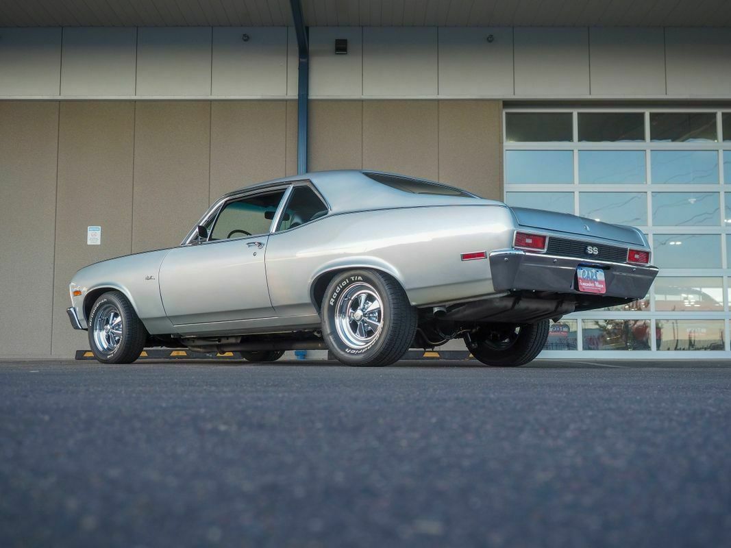 1970 Silver Chevrolet Nova --