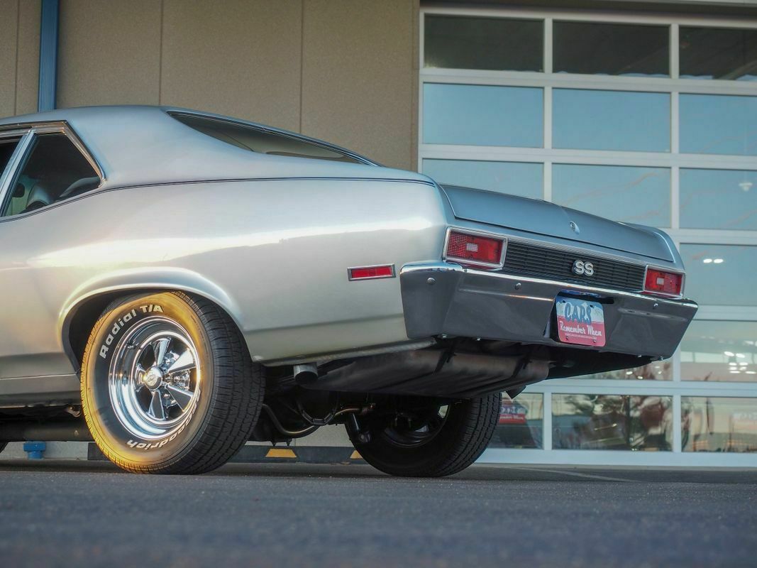 1970 Silver Chevrolet Nova --