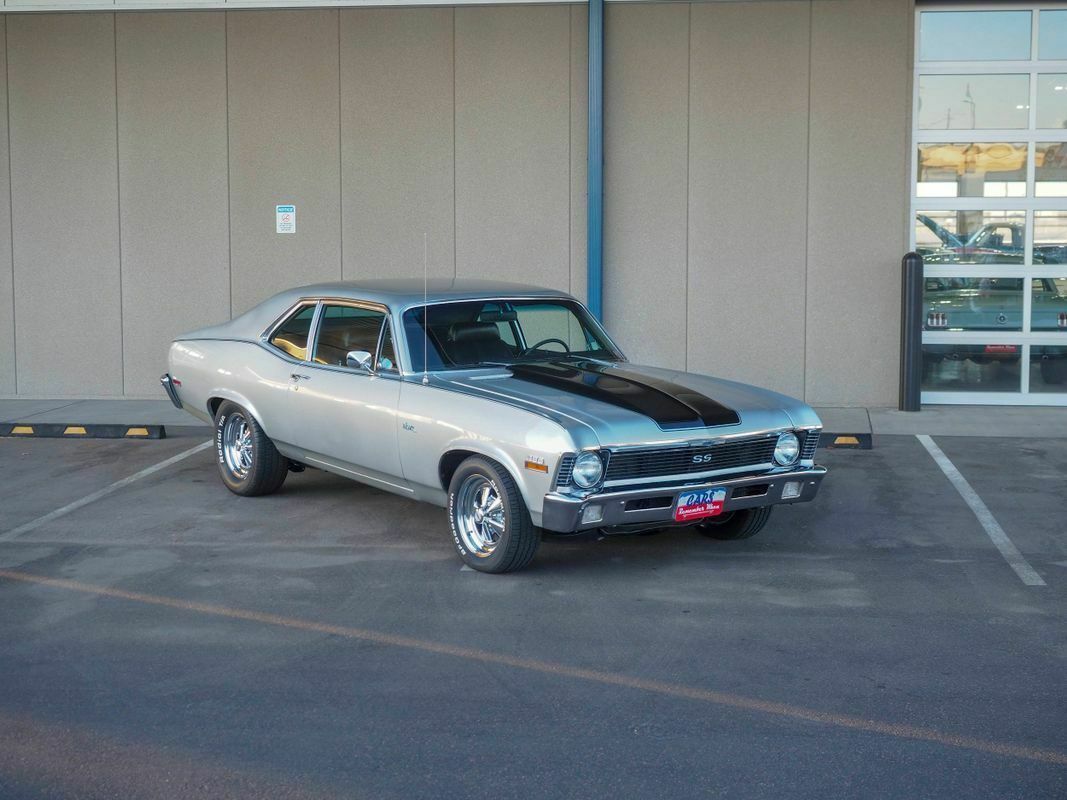 1970 Silver Chevrolet Nova --