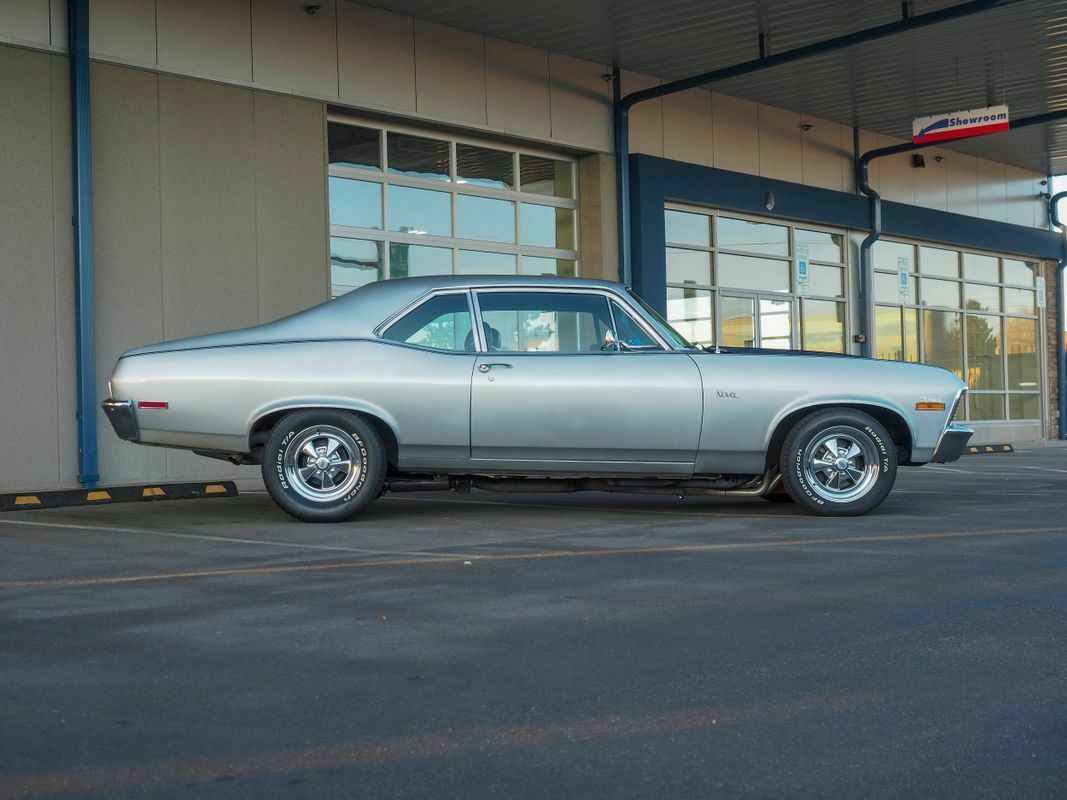 1970 Silver Chevrolet Nova --